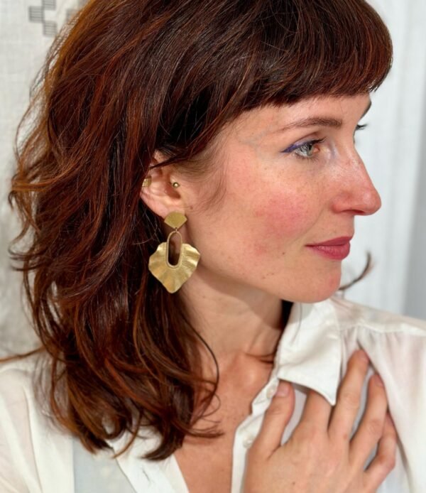 Boucles grandes pétales – Image 3