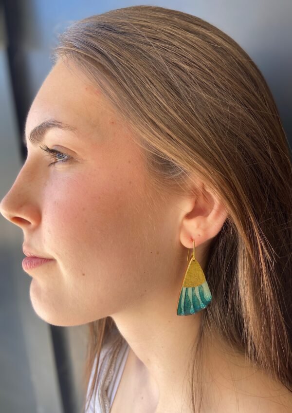 Boucles d'oreilles "Palmes" – Image 3