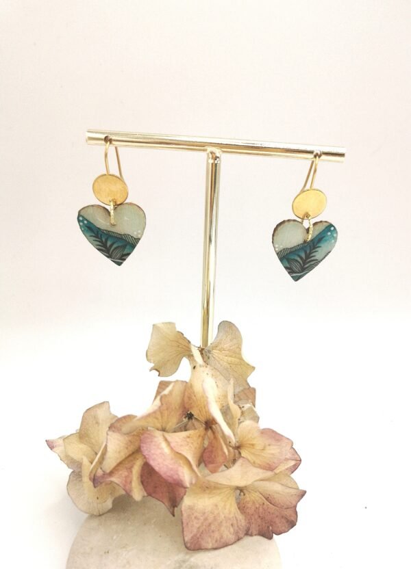 Boucles d'oreilles "Coeur" – Image 2